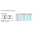 Hawle 6320-0300-30 ISO fitting csőösszekötő tok-tok D20 PN16 POM