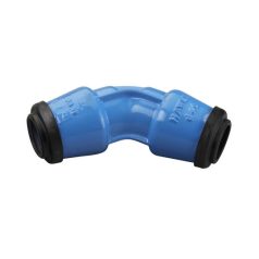   Hawle 6440-0900-30 ISO fitting ívidom tok-tok D40 45° PN16 GG