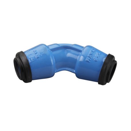 Hawle 6440-1100-30 ISO fitting ívidom tok-tok D50 45° PN16 GG