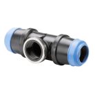 Hawle 6520-0300-30 ISO fitting T idom menetes BM  D20-1/2" PN16 POM