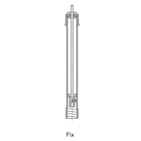 Hawle 9101-0513-00 Beépítési készlet Házi főelzáró 3/4"-2" L1500