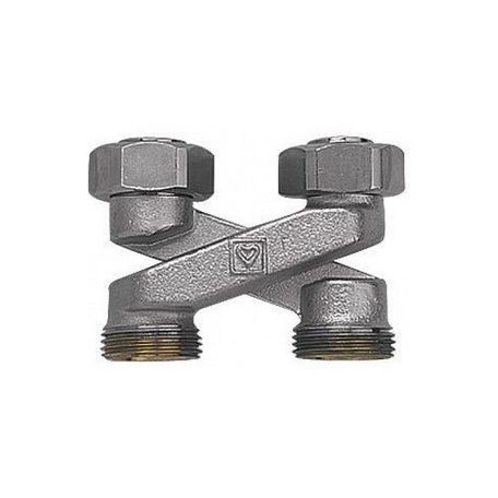 Herz Keresztidom "X" beépítési forma 40mm, G3/4"-G3/4" (2db) 1300444