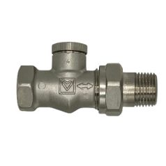   Herz RL-1 visszatérő raditátorszelep egyenes 1/2" BM 1372341