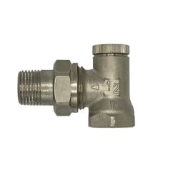   Herz RL-1 visszatérő raditátorszelep sarok 1/2" BM 1372441