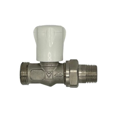 Herz GP radiátorszelep egyenes 1/2" 3/4" KM 1553711