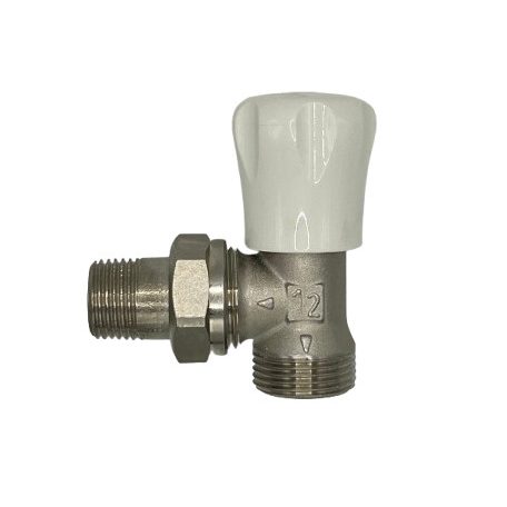 Herz GP radiátorszelep sarok 1/2" 3/4" KM 1554801