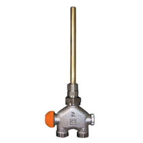 Herz VUA-40 lándzsás termosztatikus radiátorszelep egyenes 1/2" 40mm M28x1,5mm 100 % 1778341