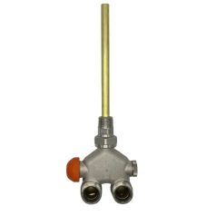   Herz VUA-40 lándzsás termosztatikus radiátorszelep sarok jobbos 1/2" 40mm M28x1,5mm 100 % 1778441