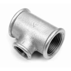 Horganyzott T-idom szűkített 1"-3/4"-1"