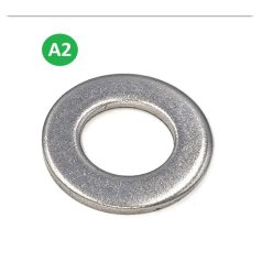 Alátét lapos rozsdamentes A2 M12 DIN125