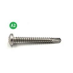   Csavar D-fejű önfúró lemezcsavar 4,2x13mm A2 1000db/csomag