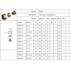 Luxor TP97 csatlakozó 16x2-(24*19)