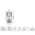 Luxor TT3000 termosztátfej