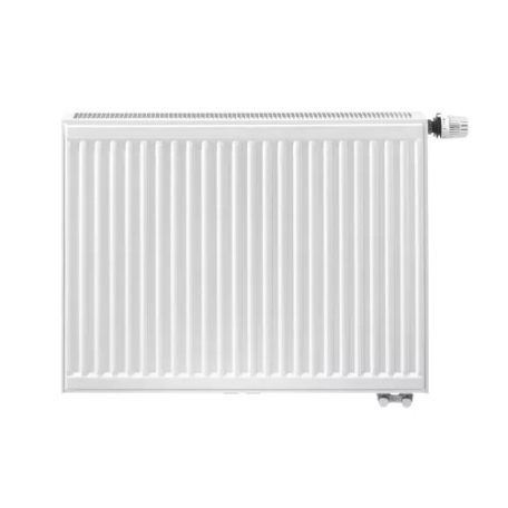 Radiátor VK beépített szelepes 22k 600x 900 jobbos beépített szeleppel és tartókonzollal