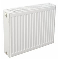   Radiátor VK beépített szelepes 33k 600x1000 balos beépített szeleppel és tartókonzollal