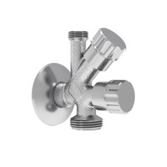 Mofém kombinált sarokszelep 1/2”-3/4”-3/8” 150252800