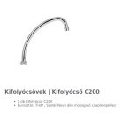 Mofém kifolyócső C200 273-0016-06