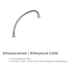 Mofém kifolyócső C200 273-0016-06