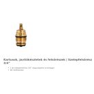 Mofém szelepfelsőrész 3/4" wc öblítő szelephez 273-0033-06