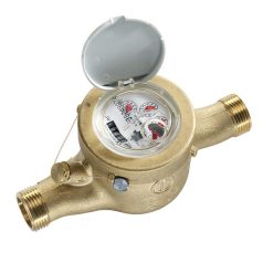   MOM CORONA D3 vízóra nedvesen futó DN20 (G1") L=190mm 6000506 (új: 6200160 / 6201302)