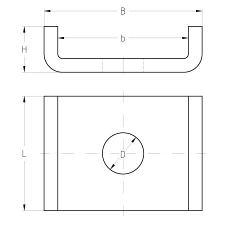 MÜPRO MPC-tartókapocs M10 39/52, 40/60-120 profilokhoz 114474
