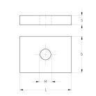 MÜPRO MPC-eltolható anya M10 38/24-40/120 profilokhoz 32,8x23x6mm 117968