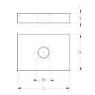 MÜPRO MPC-eltolható anya M 8 38/24-40/120 profilokhoz 32,8x23x6mm 118040