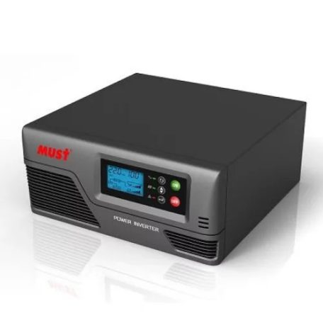 MUST EP2000PRO külső akkus szünetmentes tápegység (12V inverter) 300W - TISZTA SZINUSZOS!
