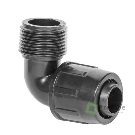 Műanyag fix kúpos könyök 20-1/2" KM
