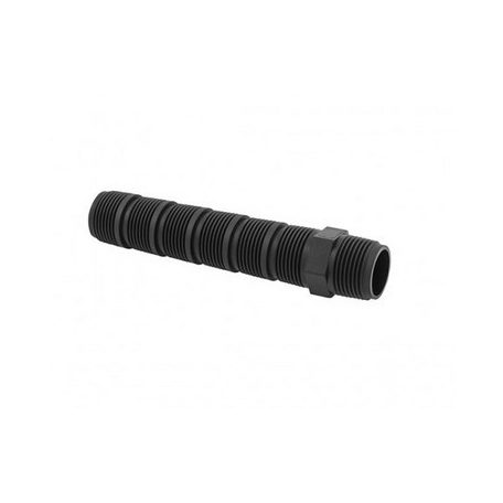 Műanyag közcsavar hosszított/vágható 1/2"-1/2"