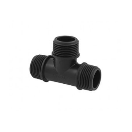 Műanyag T-idom KKK 1/2"-1/2"-1/2"