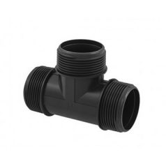 Műanyag T-idom KKK 6/4"-6/4"-6/4"