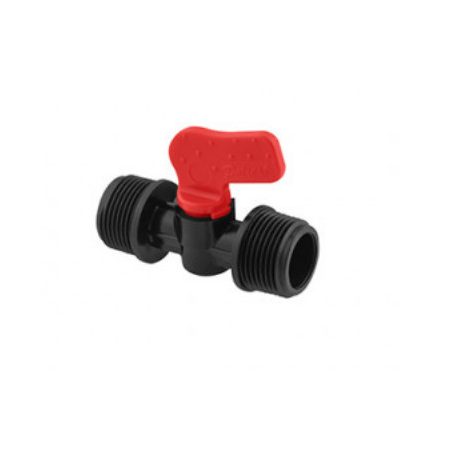 Műanyag hengeres mini csap 3/4"-3/4" KK