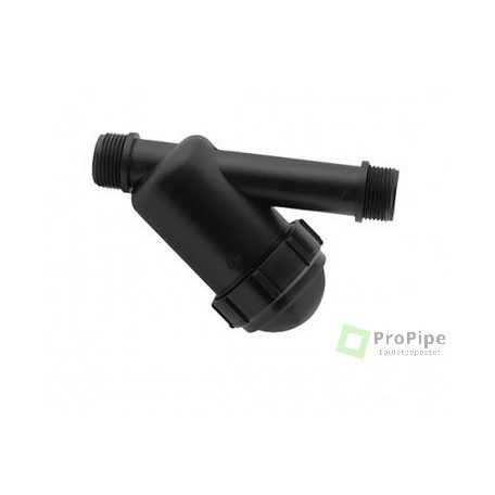 Műanyag acélhálós szűrő 3/4" 5m3 120mesh kicsi