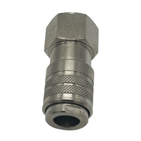 Pneumatikai gyorscsatlakozó hüvely 1/2" BM DN 7,5 nikkelezett réz