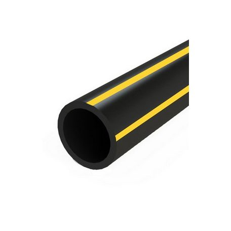 Kpe cső gázra szálas PE100 SDR11  63x5,8mm 10b 6fm/szál