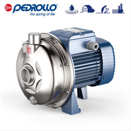 Pedrollo CPm 170-ST6 (AISI 316) centrifugálszivattyú 1100W, 1~230V/50Hz