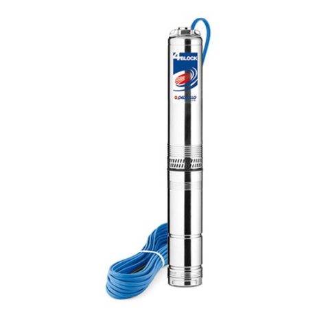 Pedrollo 4BLOCKm4/ 9 búvárszivattyú 750W, 20 méteres kábellel