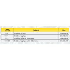 Peró Gáz T16 FZ  Fali szabályozó védőszekrény 075