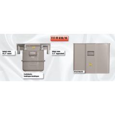   Peró Gáz T17 FF G10/16 D 6/4"  Fali mérőállomás 126