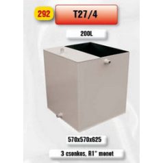Peró Gáz T27/4  Nyitott tágulási tartály (200 L) 292