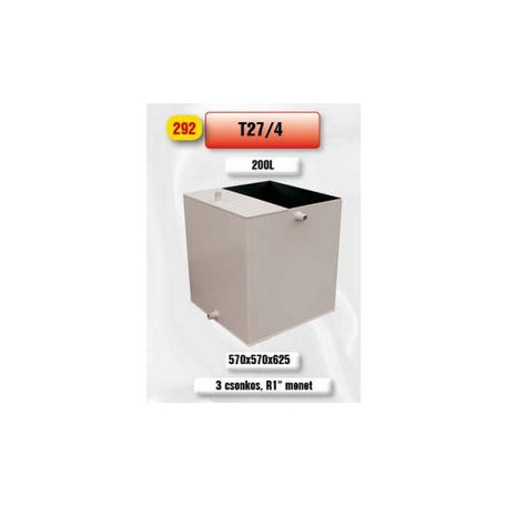 Peró Gáz T27/4  Nyitott tágulási tartály (200 L) 292