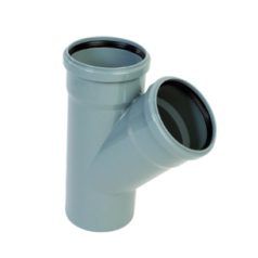 PP lefolyó ág 75/75x45°