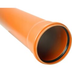 Pvc csatornacső tokos 200/1fm KGEM 36db/kaloda