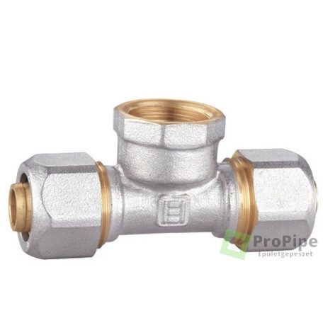 Kulcsos T-idom 20x3/4"x20 BM oldható csatlakozóval PP-T2034F