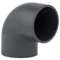 PVC-U nyomó könyök 140/90°