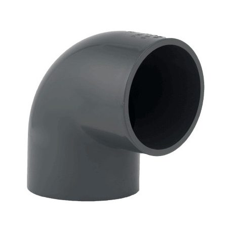 PVC-U nyomó könyök 140/90°