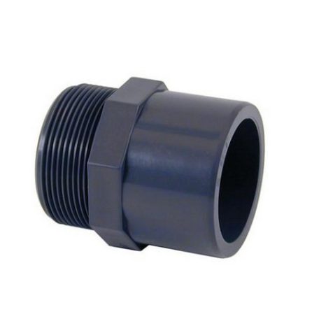 PVC-U nyomó csatlakozó  25-3/4" KM