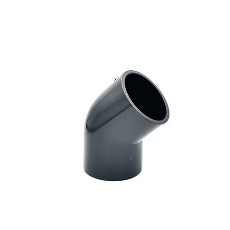 PVC-U nyomó könyök 32/45°