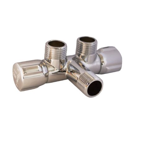 Sarokszelep dupla 1/2"-1/2"-1/2"  RB-RC1212
